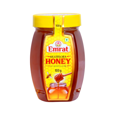Emrat Pure Multiflora Honey – 100g | No Added Sugar | Pure & Natural | 8939133739230