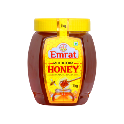 Emrat 1 kg Multiflora Honey – Pure & Natual Honey | 8939133739612