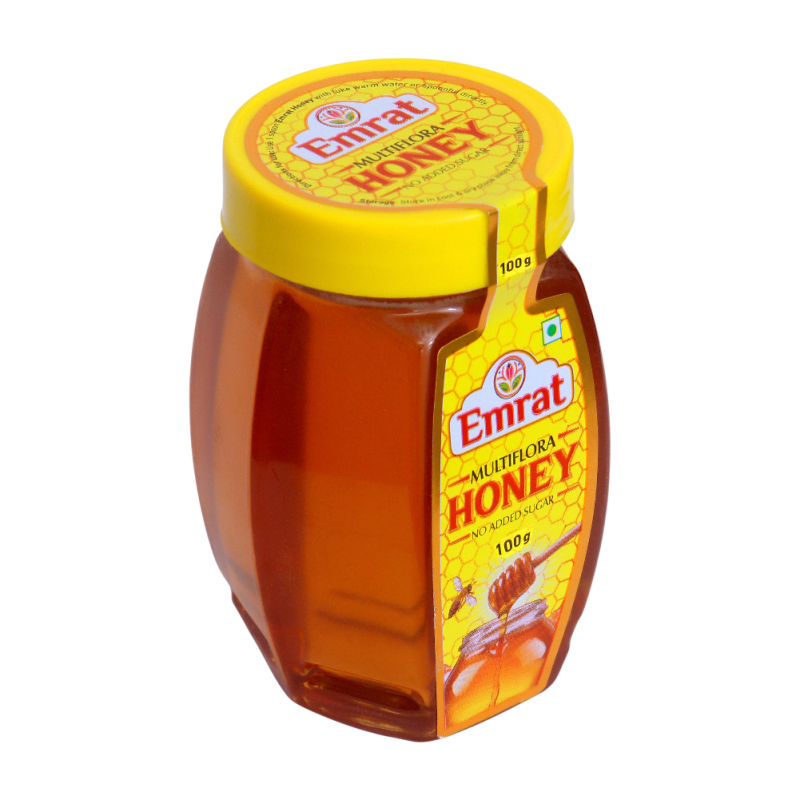 Emrat Pure Multiflora Honey – 100g | No Added Sugar | Pure & Natural | 8939133739230