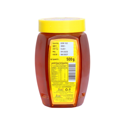 Emrat Multiflora Honey – 500gm | Pure, Natural & No Added Sugar | 8939133739544