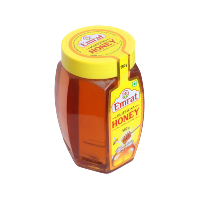Emrat Multiflora Honey – 500gm | Pure, Natural & No Added Sugar | 8939133739544